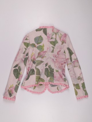 Рожевий жакет MONNALISA : фото 1 - Invogue
