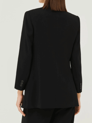 Чёрный жакет MARELLA: фото 2 - Invogue