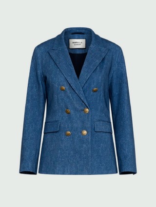 Блакитний жакет MARELLA : фото - Invogue