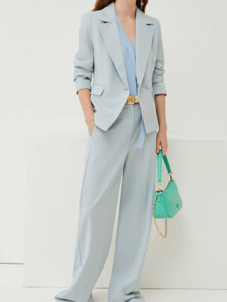 Блакитний жакет MARELLA : фото 4 - Invogue