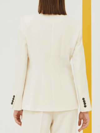 Белый жакет MARELLA: фото 2 - Invogue