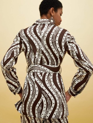 Коричневий жакет MAX&CO : фото 2 - Invogue