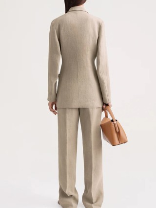 Сірий жакет TOTEME : фото 2 - Invogue