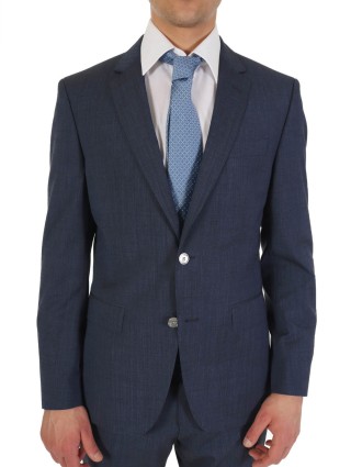 Темно-синій піджак BOSS: фото 1 - Invogue