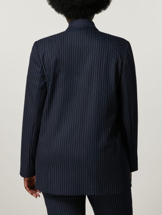 Тёмно-синий пиджак PERSONA: фото 2 - Invogue