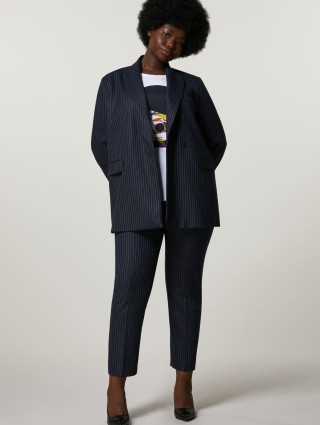 Тёмно-синий пиджак PERSONA: фото 4 - Invogue