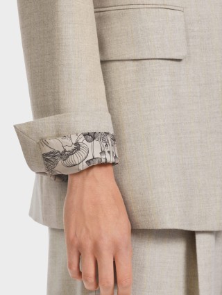 Бежевый жакет MARC CAIN: фото 5 - Invogue