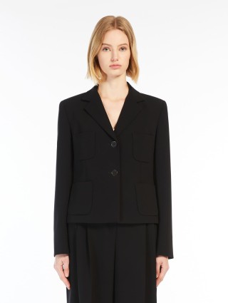Чёрный пиджак MAX MARA: фото 1 - Invogue