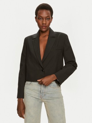 Чорний піджак Max&Co короткий: фото - Invogue