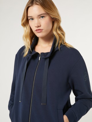 Темно-синя кофта Persona флісова: фото 4 - Invogue