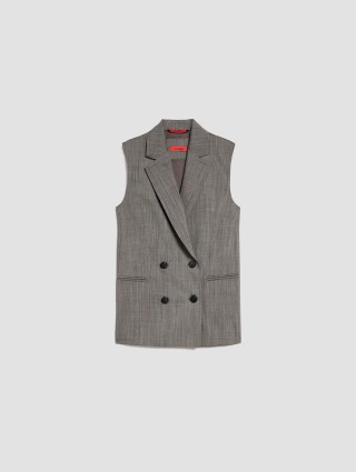 Сірий жилет Max&Co вовняний: фото - Invogue