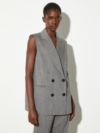 Сірий жилет Max&Co вовняний: фото 2 - Invogue