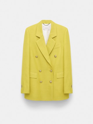 Жовтий жакет Dorothee Schumacher двобортний: фото - Invogue