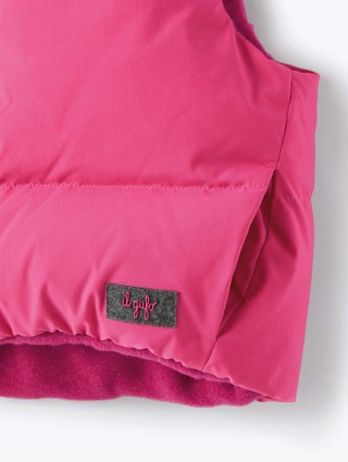 Розовый жилет IL GUFO: фото 2 - Invogue