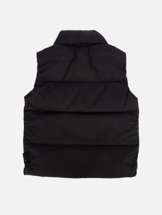 Чорний жилет Stone Island пуховий: фото 1 - Invogue