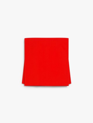 Червоний топ Sportmax з еластичної віскози: фото - Invogue