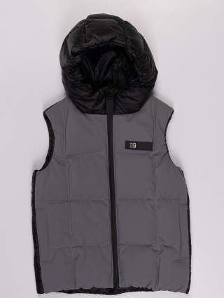 Серый жилет IL GUFO: фото - Invogue