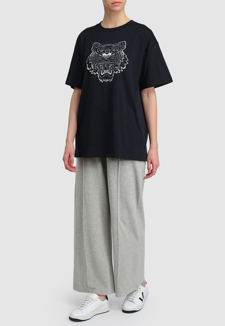 きなこ Чёрная футболка KENZO - купить на Invogue — арт 2TS8464YG 99