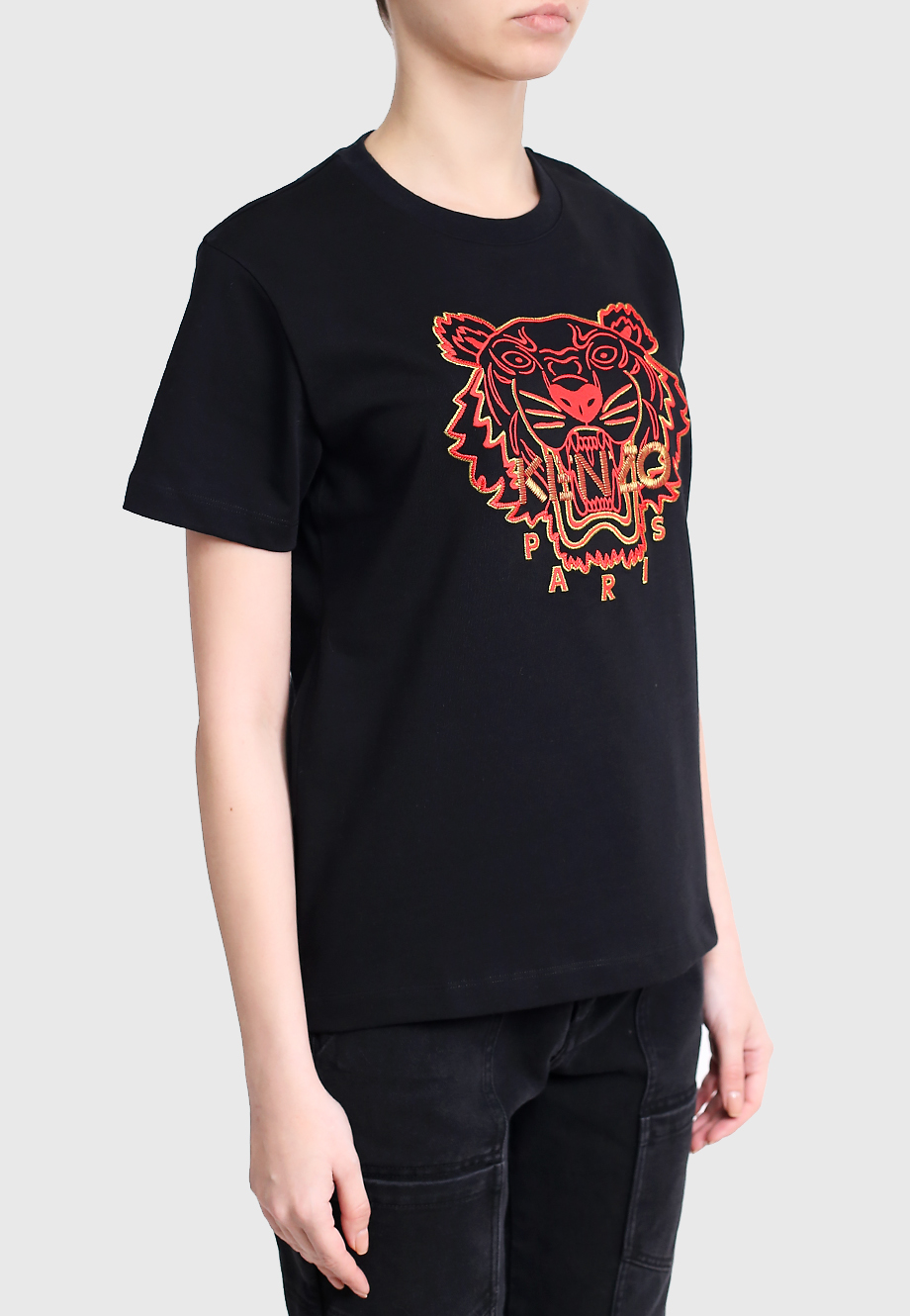 Чёрная футболка KENZO - купить на Invogue — арт 2TS912CSC 99