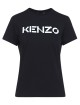 Чёрная футболка KENZO: фото - Invogue