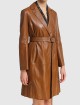 Коричневое пальто MAX MARA: фото 3 - Invogue