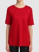 Красная футболка MARC CAIN: фото 3 - Invogue