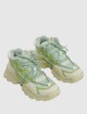 Зелёные сникерсы KENZO: фото 1 - Invogue