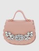 Розовая сумка MONNALISA: фото - Invogue