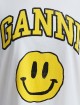Белая футболка GANNI: фото 4 - Invogue
