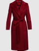 Бордовое пальто MAX&CO: фото - Invogue