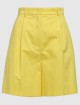Жёлтые шорты WEEKEND MAX MARA: фото - Invogue