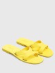 Жёлтые шлепанцы KENZO: фото 1 - Invogue