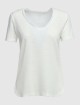 Молочная футболка MARC CAIN: фото - Invogue
