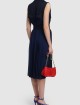 Тёмно-Синее платье MARELLA: фото 2 - Invogue