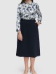Темно-синя спідниця MARINA RINALDI : фото 1 - Invogue