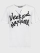 Белая футболка WEEKEND MAX MARA: фото - Invogue