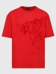Красная футболка BOSS: фото - Invogue
