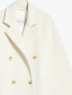 Біле пальто MAX MARA з вовни та кашеміру: фото 4 - Invogue