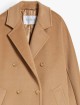 Темно-бежеве пальто MAX MARA з вовни та кашеміру: фото 4 - Invogue