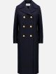 Синє пальто HARRIS WHARF LONDON : фото - Invogue