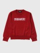 Красный свитер DSQUARED KID: фото - Invogue