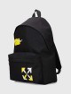 Чёрный рюкзак OFF-WHITE KIDS: фото 1 - Invogue