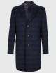 Темно-синє пальто BOSS : фото - Invogue