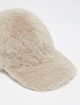 Бежевая кепка MAX MARA: фото 1 - Invogue