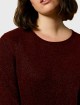 Бордовий светр MARINA RINALDI : фото 2 - Invogue