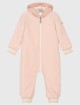 Рожевий комбінезон MONCLER ENFANT: фото - Invogue
