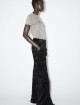Чорні брюки Acne Studios з накладними кишенями: фото 3 - Invogue