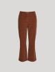 Коричневые брюки PERSONA: фото - Invogue