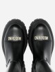 Чорні чоботи MOSCHINO зі шкіри: фото 3 - Invogue