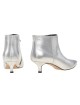 Серебристые сапоги MARELLA: фото 5 - Invogue